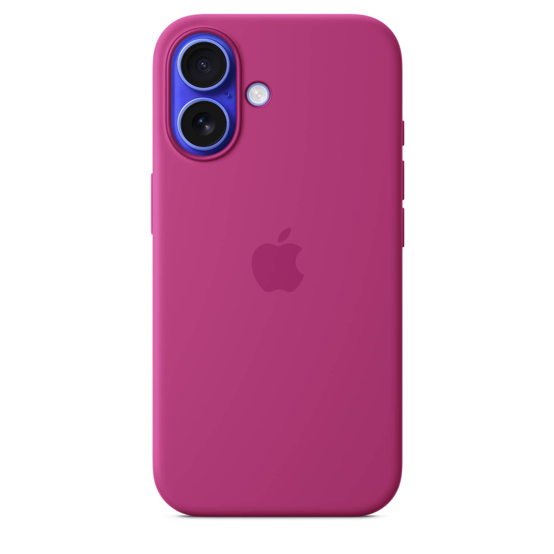 Apple Silicone Case with MagSafe - For iPhone 16 - Fuchsia