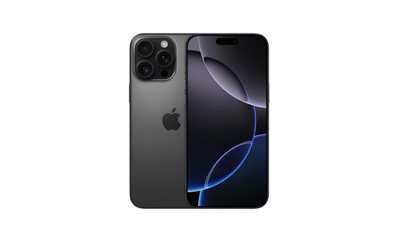 Apple iPhone 16 Pro Max - Black Titanium - 256 GB - Wi-Fi + Cellular -  Apple Intelligence - 2024 - MYW33LL/A - Cell Phones - CDW.com