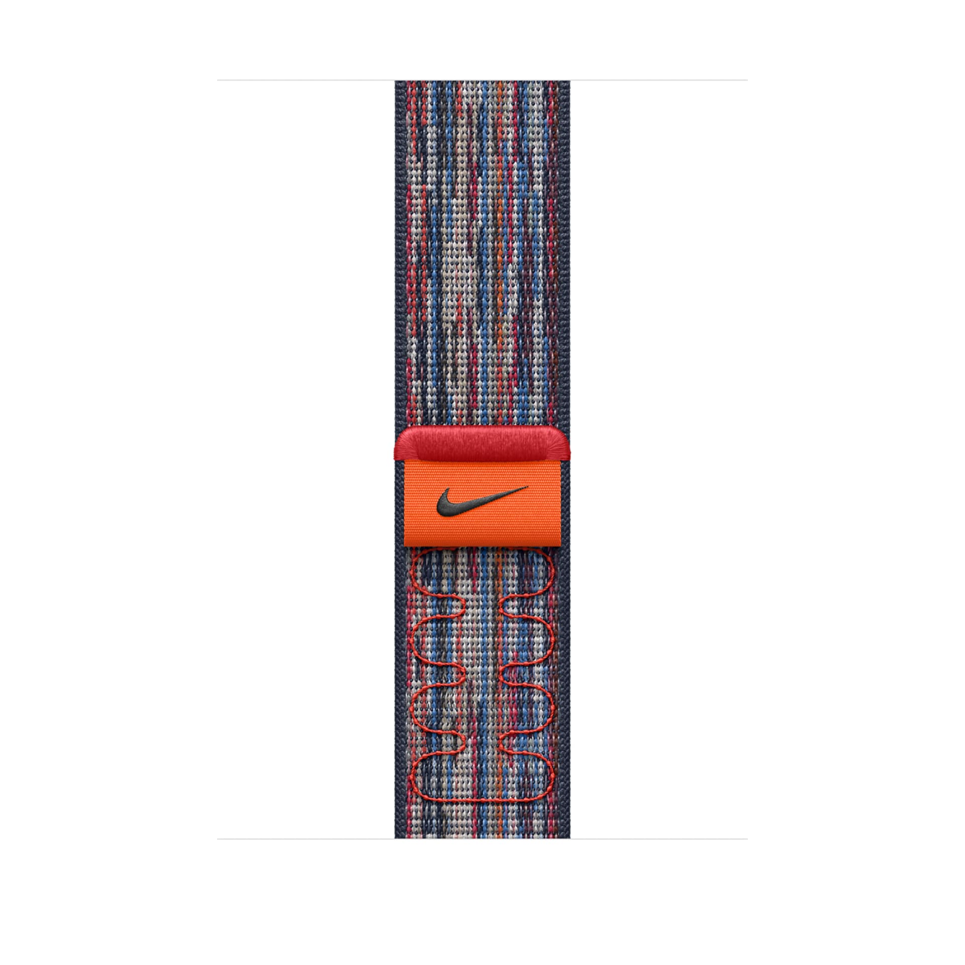 Apple Nike Sport Loop - Blue/Red - For 46mm Case