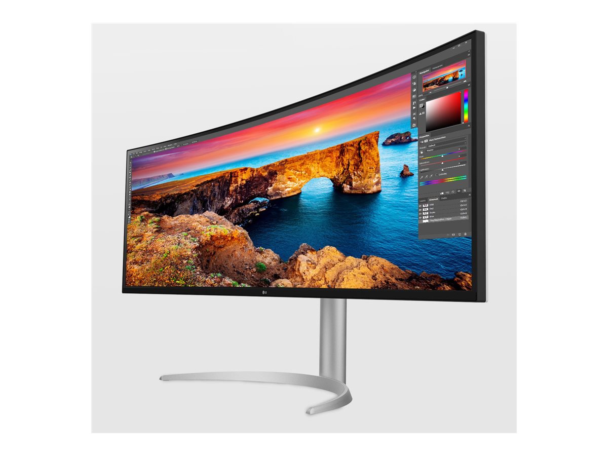 Thumbnail 6 of 13 for LG 49WQ95C-W 49" Class UW-QHD Curved Screen Gaming LCD Monitor - 32:9