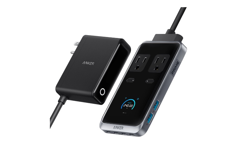 Anker Prime charging station - + AC power adapter - 2 x Type B, 4