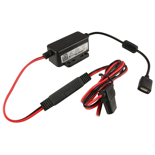 RAM Mounts Modular 10-30V Hardwire Charger with Female USB Type A Connector