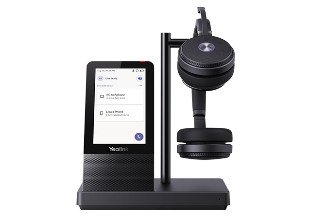 Yealink WH66 Dual UC Workstation DECT Wireless Headset