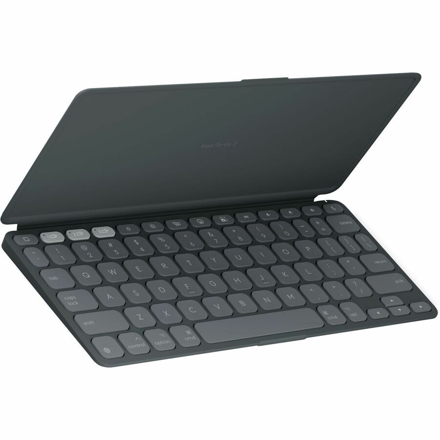 Logitech Keys-To-Go 2 Portable Wireless iPad Keyboard With Built-in Cover, Slim and Compact Wireless Keyboard for iPad,