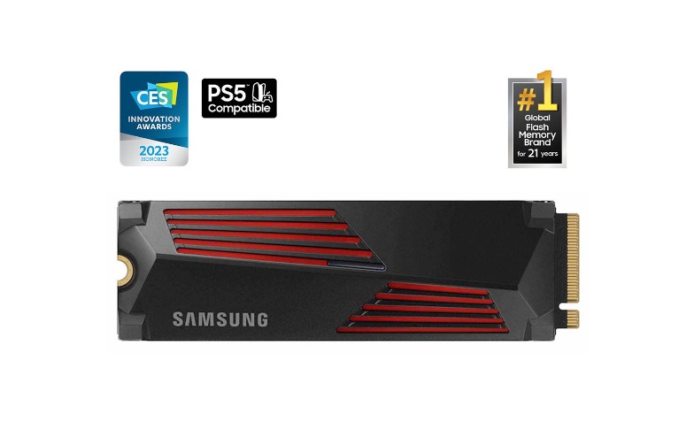 Samsung 990 PRO MZ-V9P2T0CW - SSD - 2 TB - PCIe 4.0 x4 (NVMe