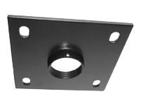 Chief 6" Ceiling Plate - Black mounting component - for projector - black