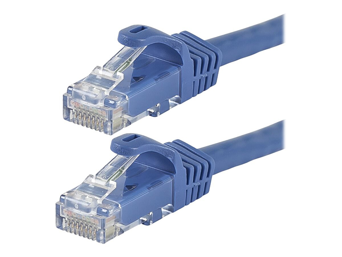 Monoprice FLEXboot Series patch cable - 30.5 cm - blue