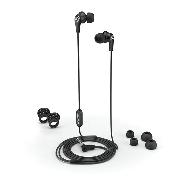 JLab JBUDS 2 Wired 3.5mm Signature Earbuds - Black Pearl