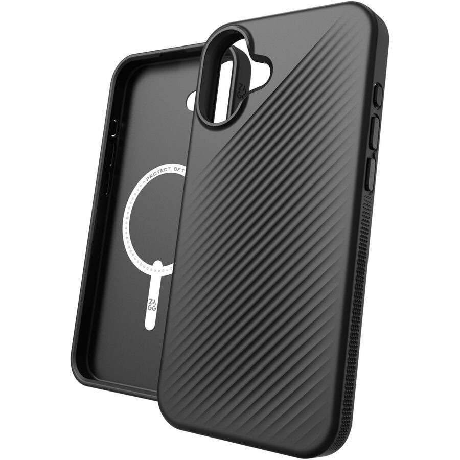 ZAGG Luxe Snap Phone Case for Apple iPhone 16 Plus-Black