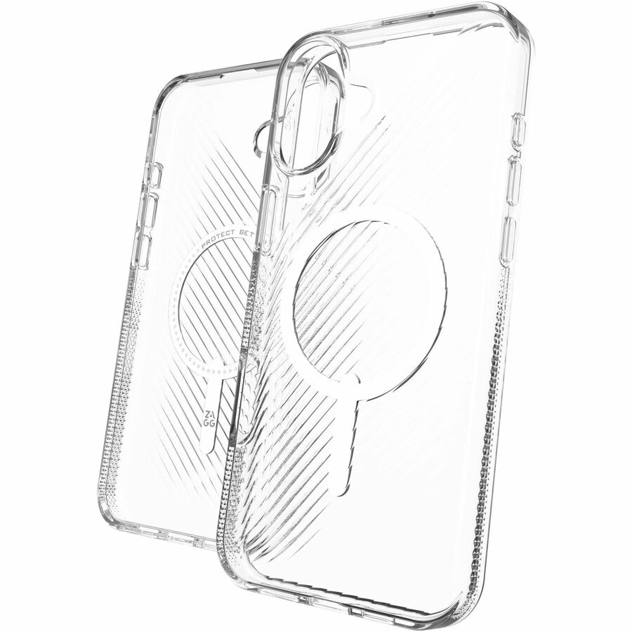 ZAGG Luxe Snap Phone Case for Apple iPhone 16 Plus-Clear