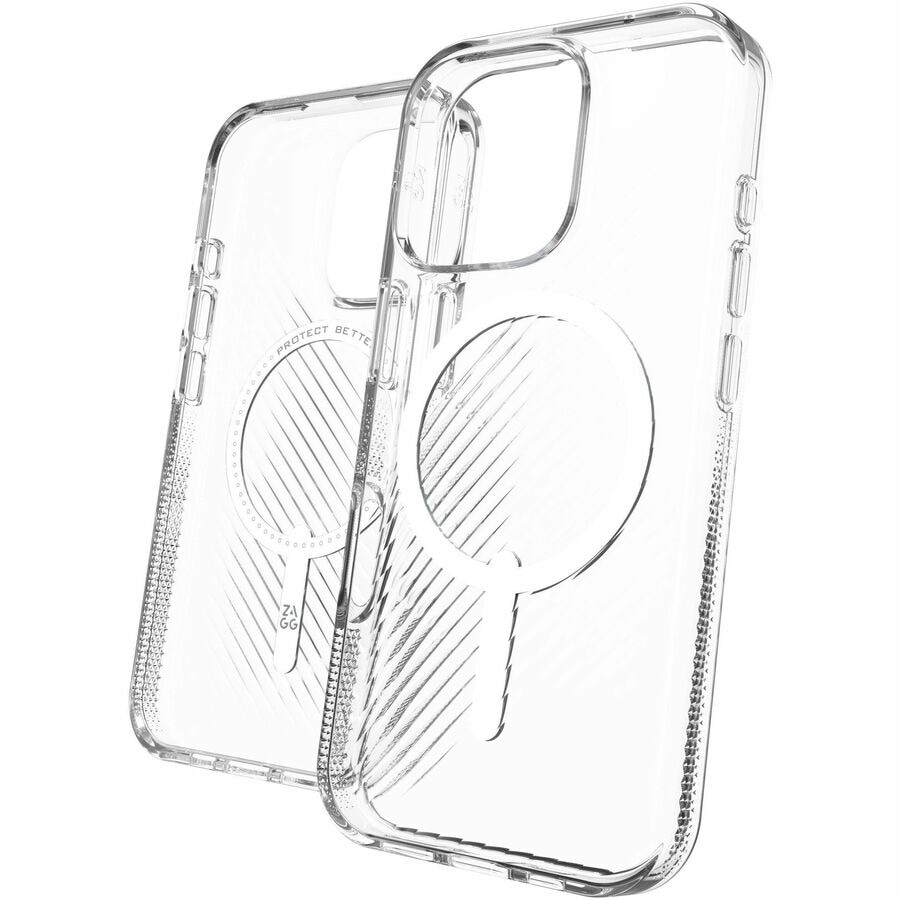 ZAGG Luxe Snap Phone Case for Apple iPhone 16 Pro-Clear