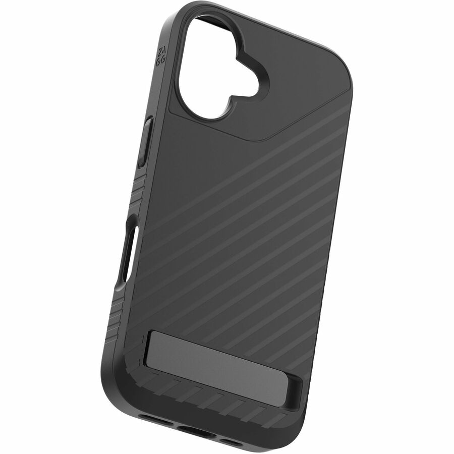 Thumbnail 2 of 4 for ZAGG Denali Snap with Kickstand Phone Case for Apple iPhone 16-Black
