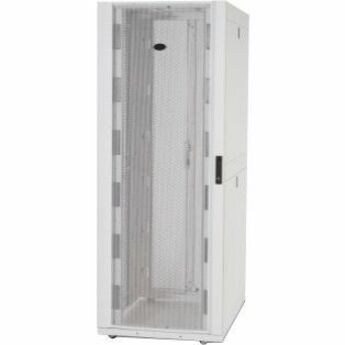 APC by Schneider Electric NetShelter SX, Server Rack Enclosure, 52U, White,