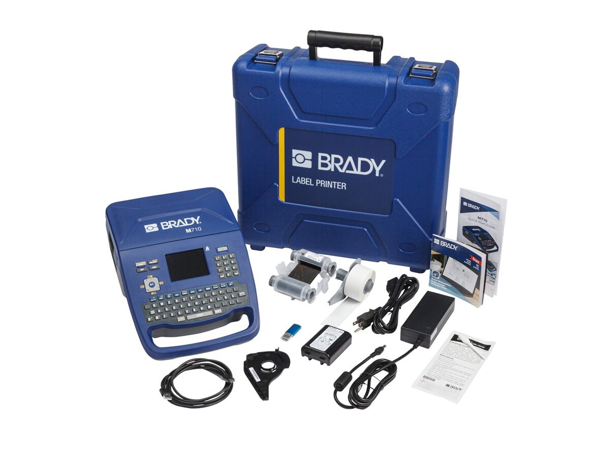 Brady M710 - Kit - labelmaker - B/W - thermal transfer