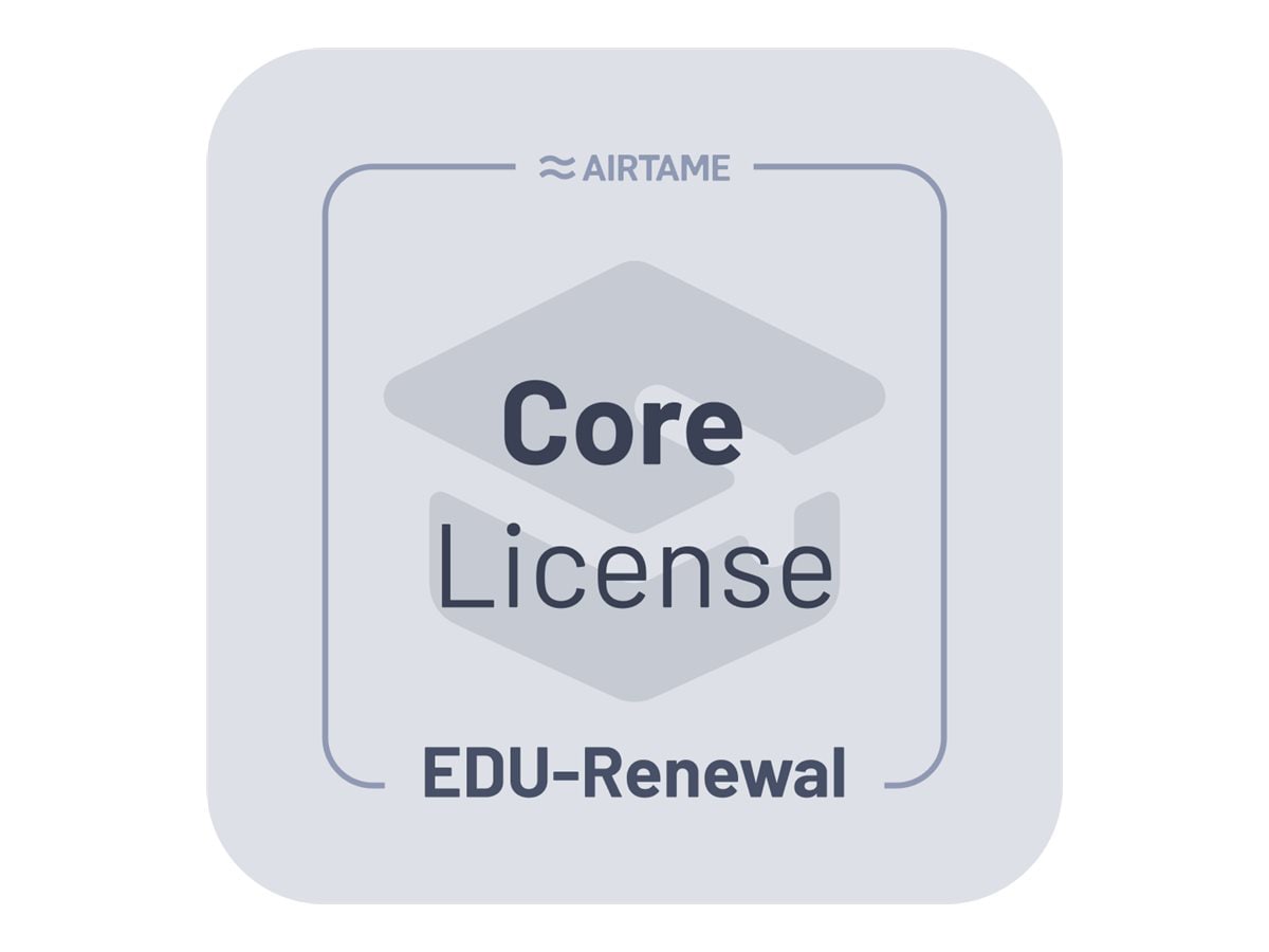 Airtame Core - subscription license renewal (1 year) - 1 license