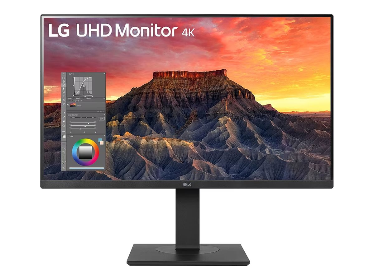 LG 27BQ65UB-B 27" Class 4K UHD LCD Monitor - 16:9 - Textured Black