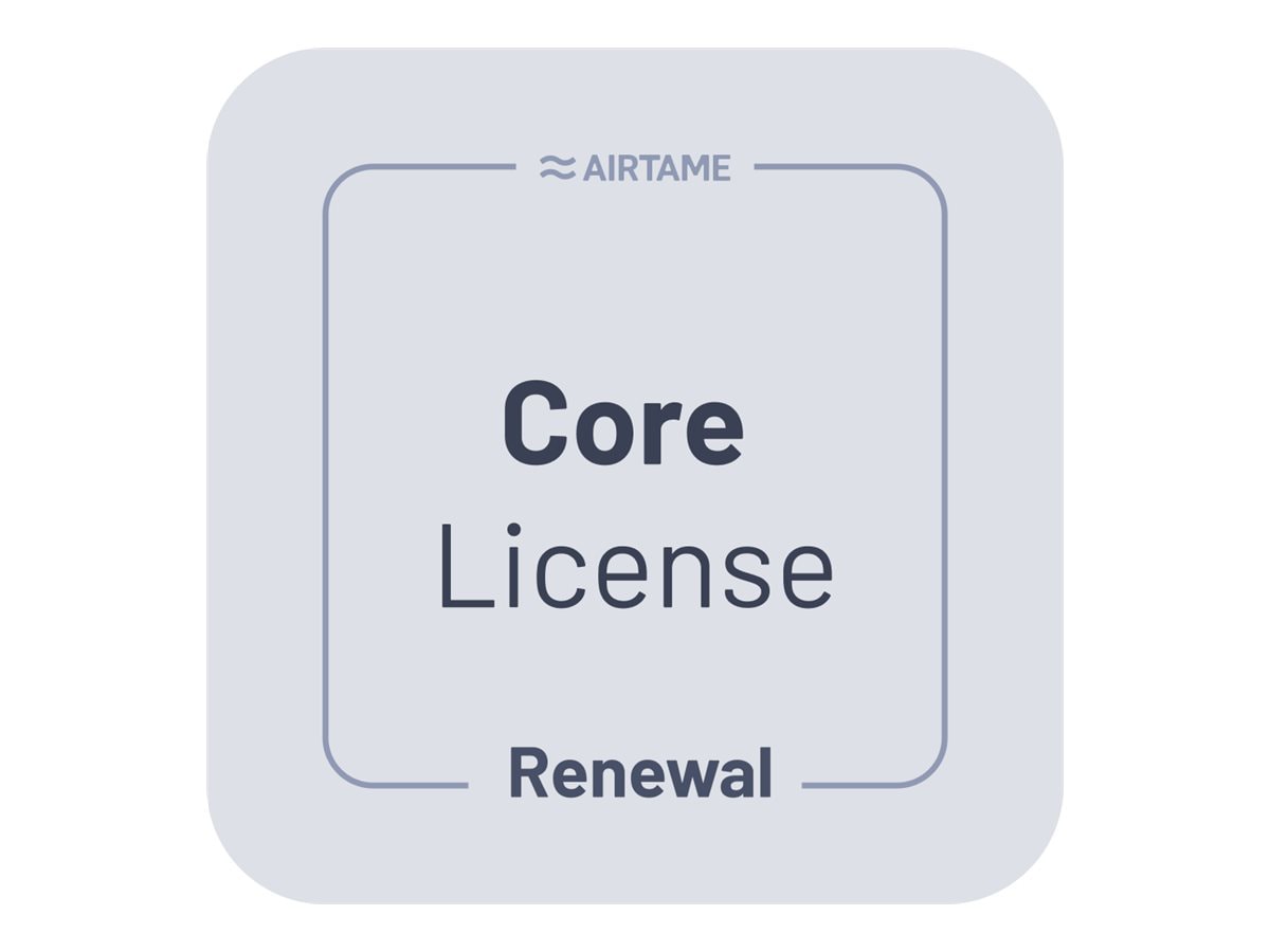 Airtame Core - subscription license renewal (1 year) - 1 license