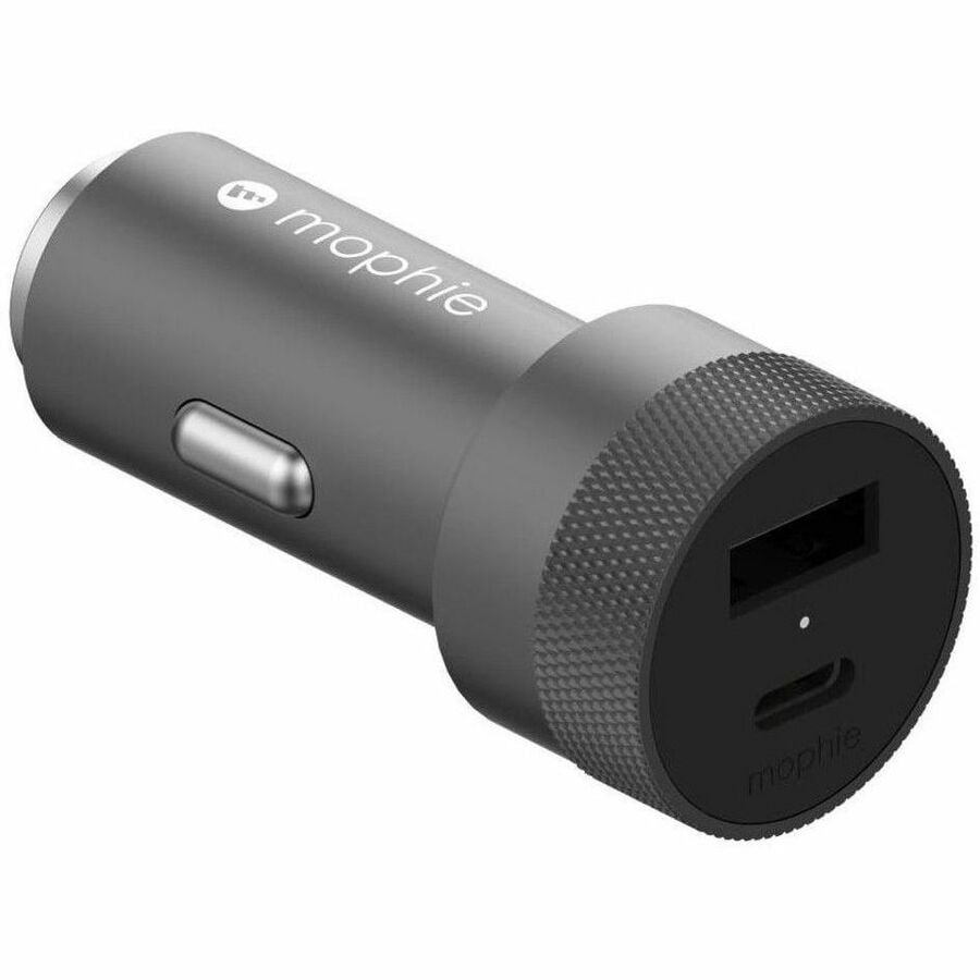 mophie car power adapter - 24 pin USB-C, USB - 32 Watt