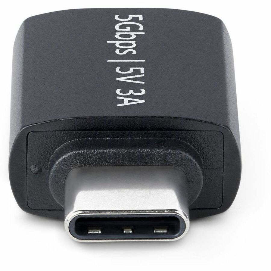 Thumbnail 4 of 9 for StarTech.com USB-C to USB-A Adapter, USB 5Gbps, 3A, USB-C Male to USB-A Female Converter, Thunderbolt Compatible