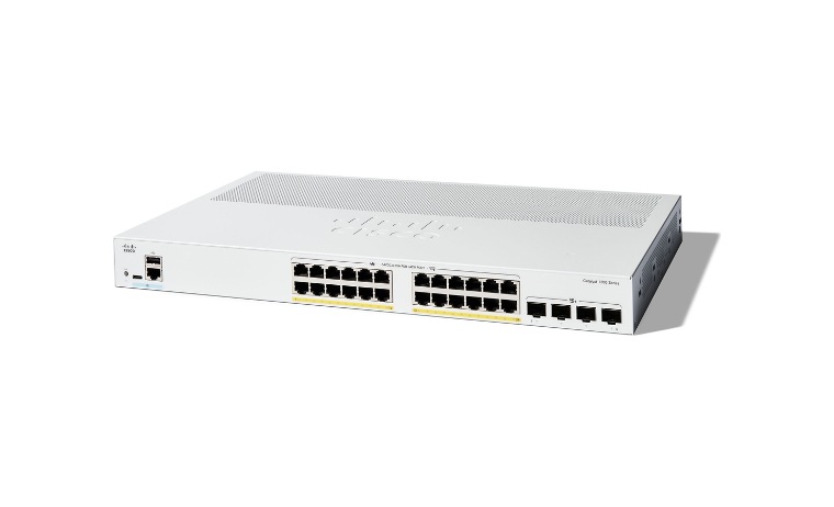 Cisco Catalyst 1200-24P-4X - switch - 24 ports - smart - rack
