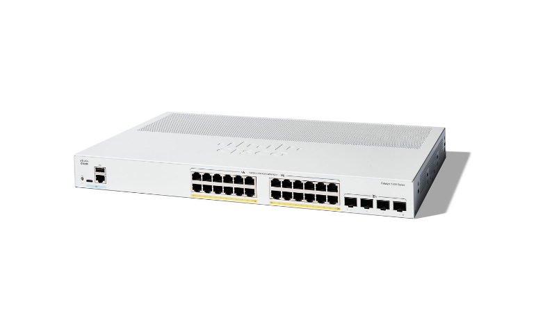 Cisco Catalyst 1200-24P-4X - switch - 24 ports - smart - rack
