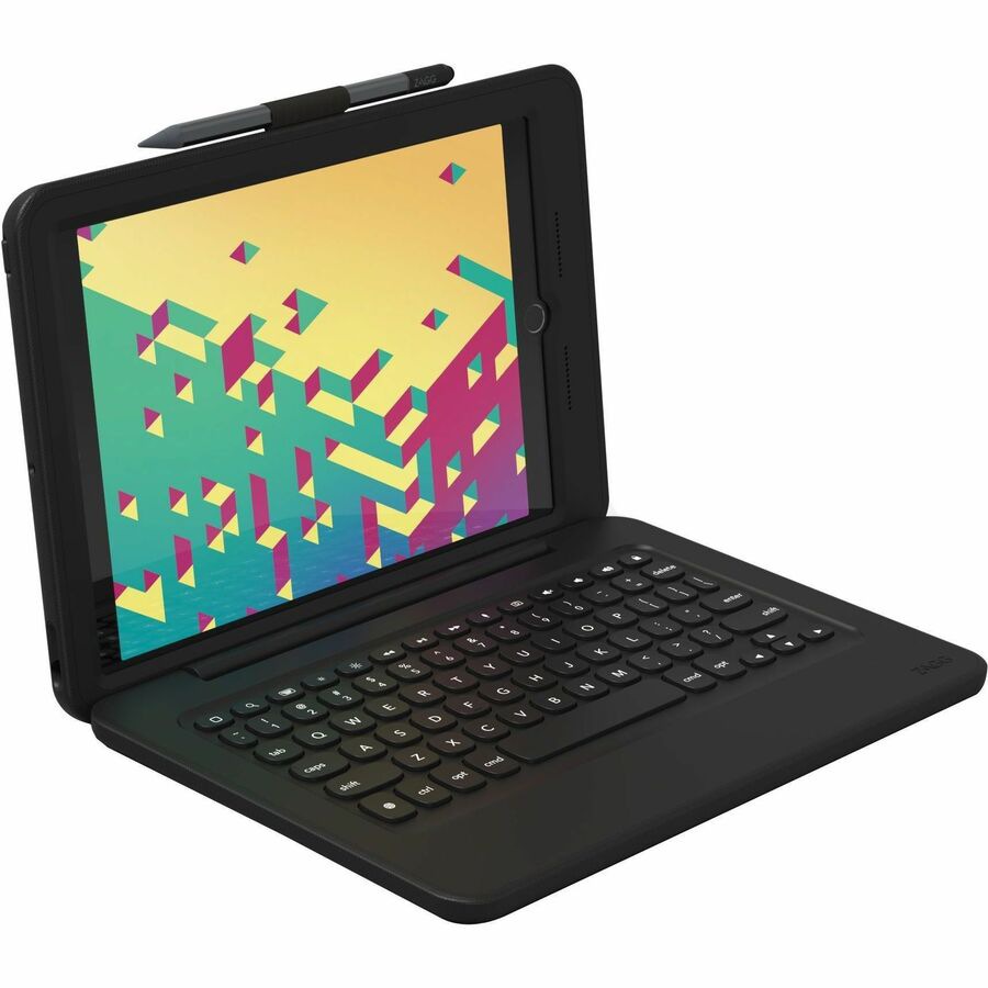 ZAGG Rugged Pro Connect - keyboard and folio case (case) - English Input De