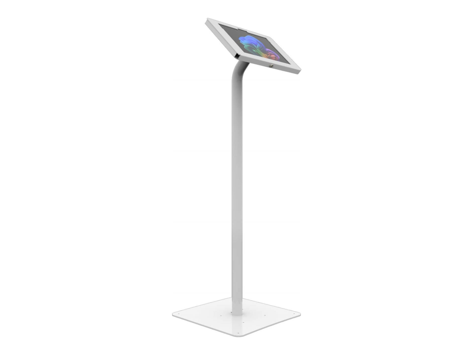 The Joy Factory Elevate II kiosk - 45° viewing angle - for tablet - white