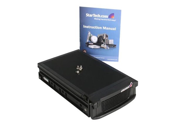 StarTech.com Spare Hard Drive Tray for the DRW110ATABK Mobile Rack - storage drive carrier (caddy)
