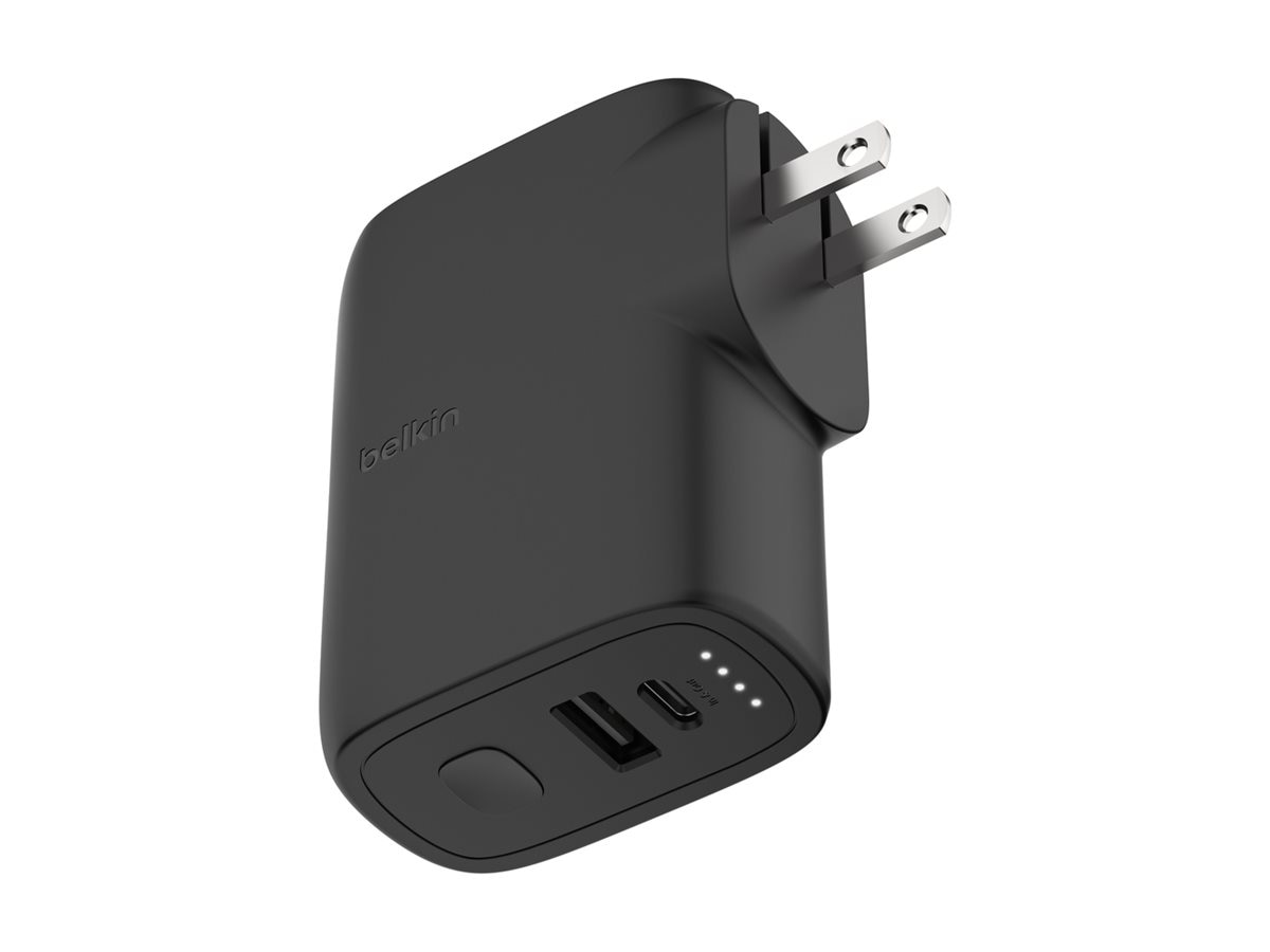 Belkin Hybrid PD Wall Charger 25W + Power Bank 5K - 1xUSB-C 1xUSB-A - Porta