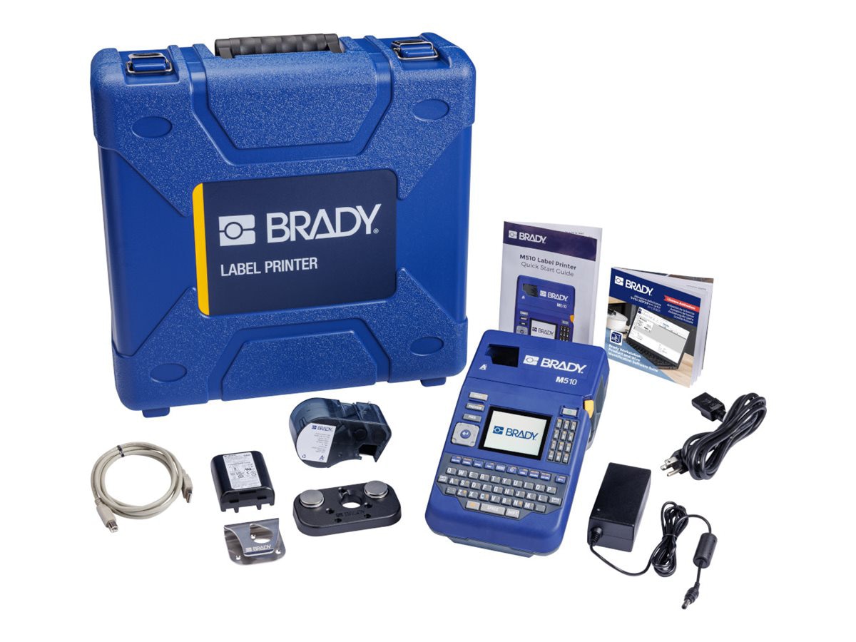 Brady M510 - label printer - B/W - thermal transfer - with Brady Workstatio