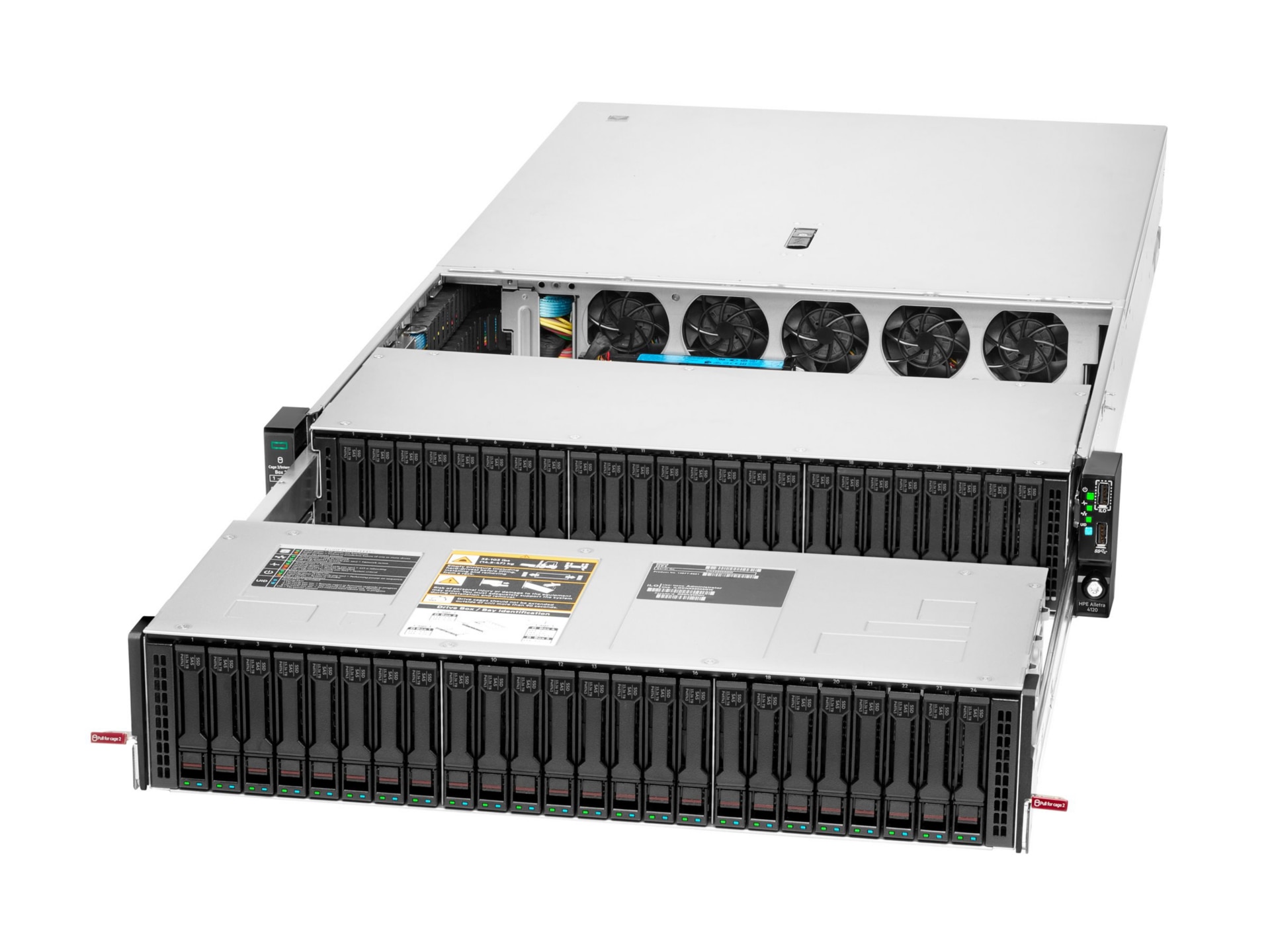 HPE Alletra 4120 - rack-mountable no CPU - 0 GB - no HDD