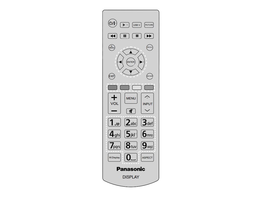 Panasonic remote control