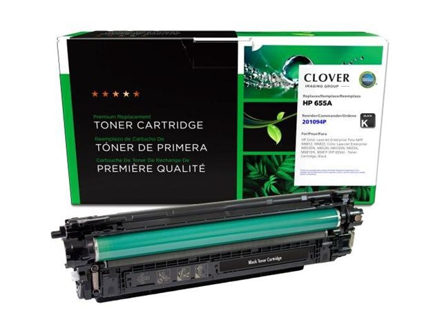 Clover Imaging Group - black - compatible - remanufactured - toner cartridge (alternative for: HP CF450A)