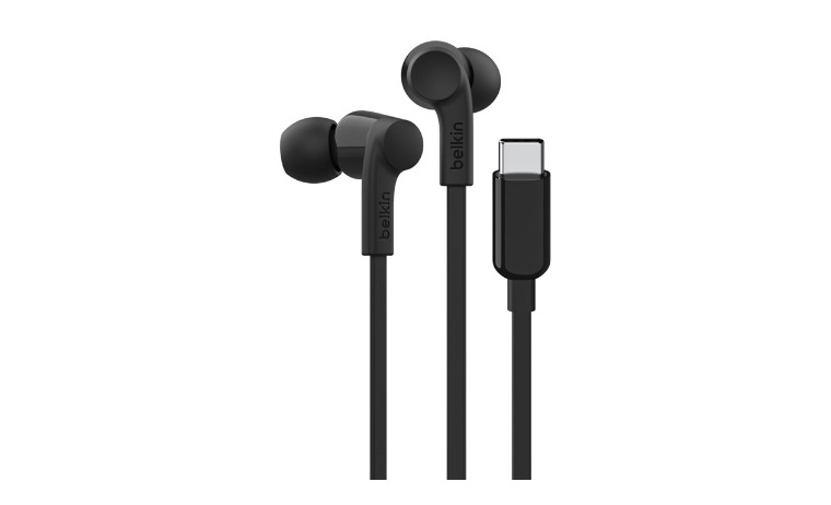 Belkin SoundForm USB-C Wired Earbuds with Mic & Adjustable Volume