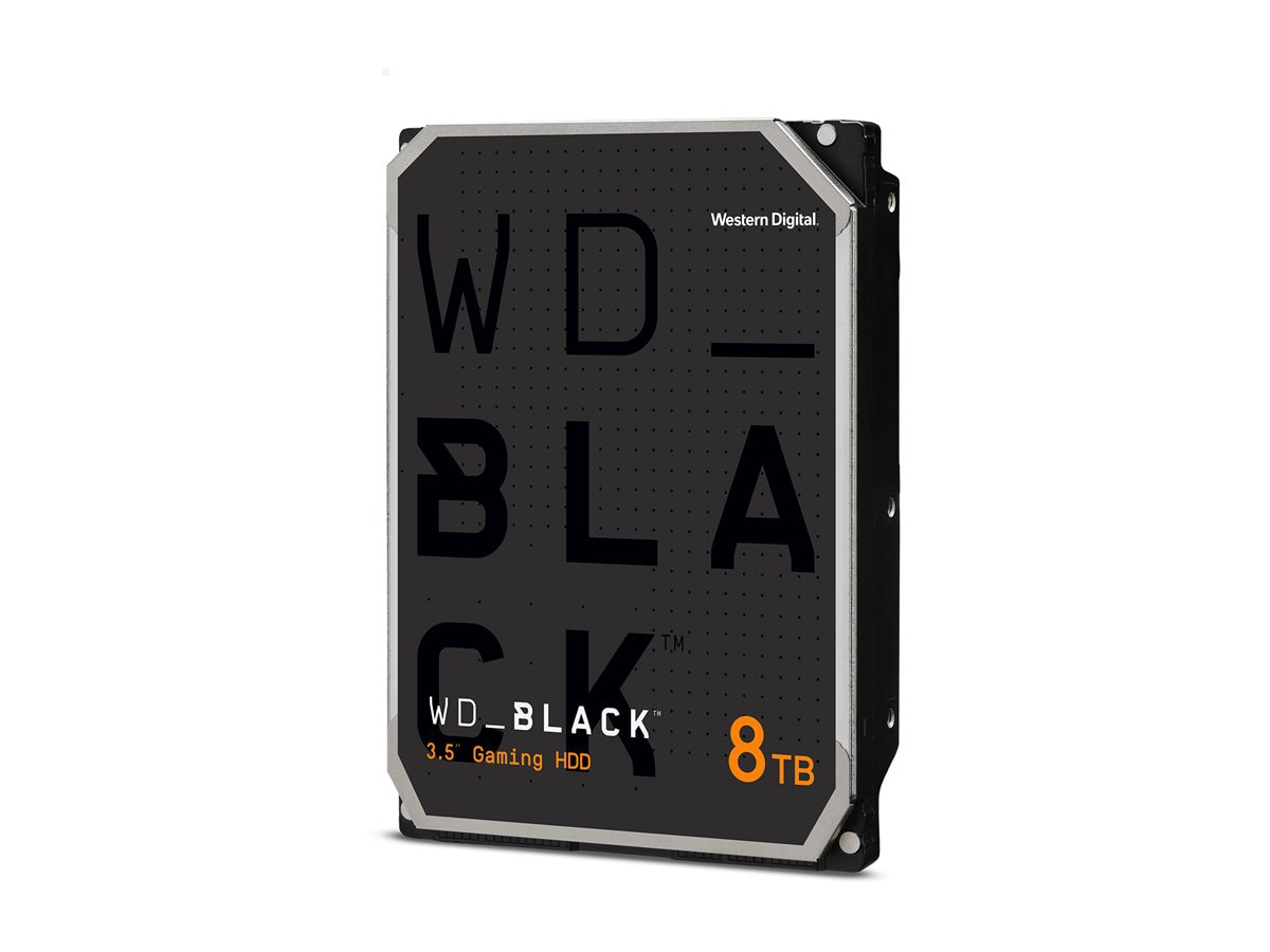 WD Black WD8002FZBX - hard drive - 8 TB - gaming - SATA 6Gb/s