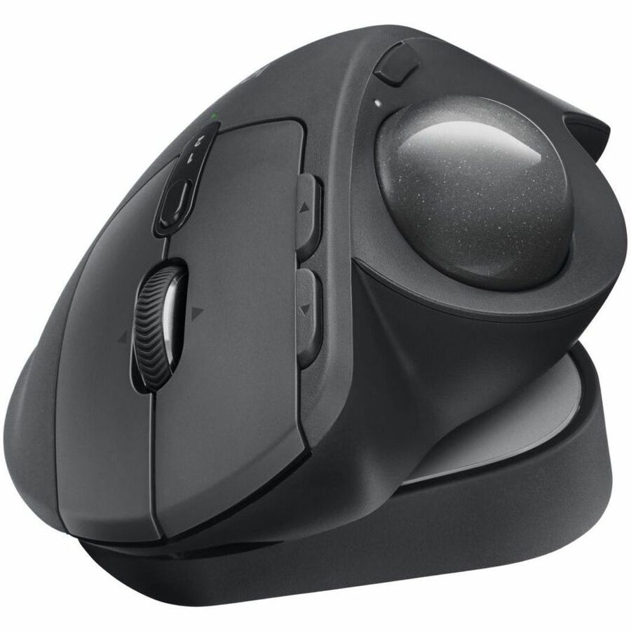 Logitech MX Ergo S Plus Advanced Wireless Trackball Mouse, USB-C Rechargeab