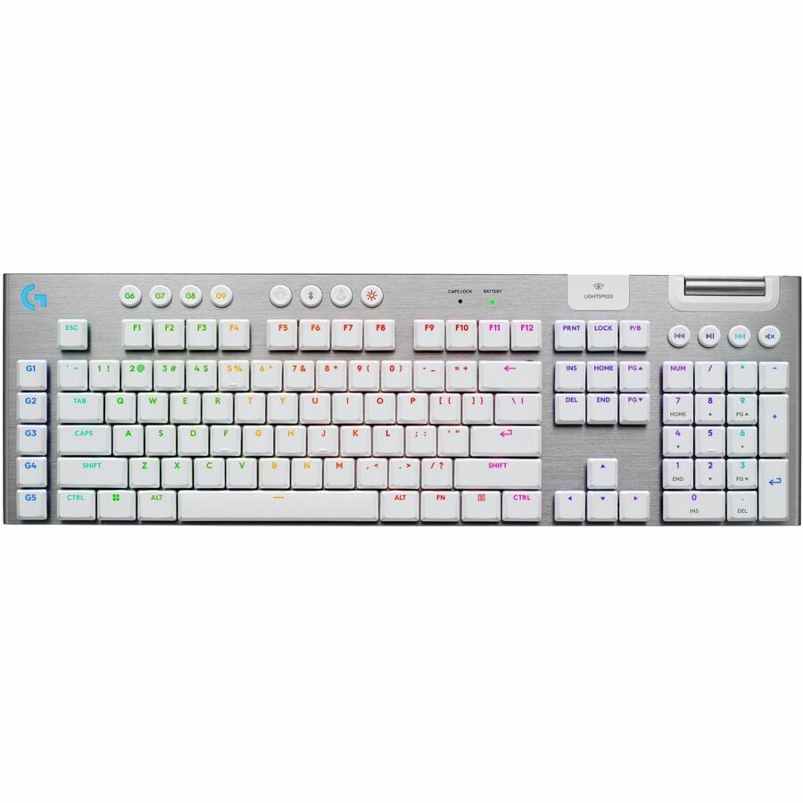 Logitech G915 X LIGHTSPEED Low-Profile Wireless Gaming Keyboard, Double-Shot PBT Keycaps, Fully Programmable Keys, RGB