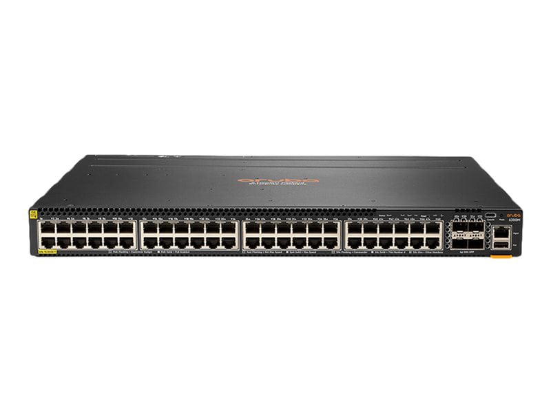 HPE Aruba Networking 6300M 48p 10M/100M/1G Class4 PoE 4p SFP56 50G TAA Swit