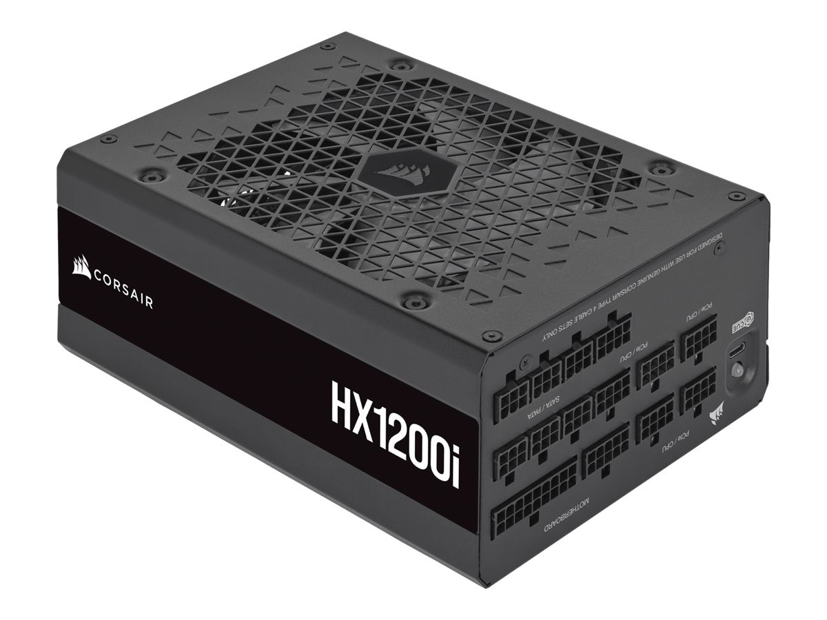 CORSAIR HXi Series HX1200i - power supply - fully modular, ultra-low noise - 1200 Watt