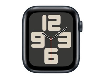 Apple Watch SE (GPS + Cellular) 2nd generation - midnight aluminum - smart watch with sport band - midnight - 32 GB