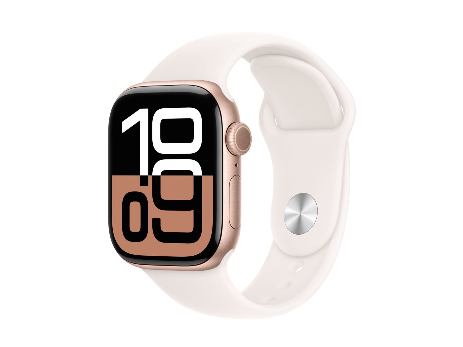 Apple Watch Series 10 (GPS + Cellular) - rose gold aluminum - smart watch w