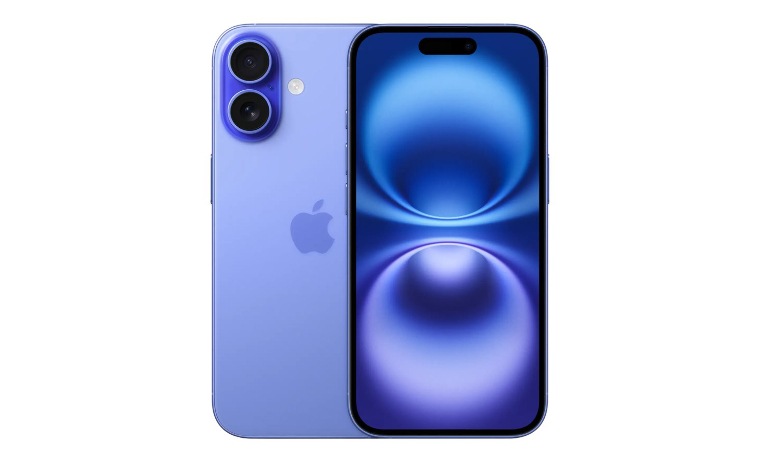 Apple iPhone 16 - ultramarine - 5G smartphone - 128 GB - GSM
