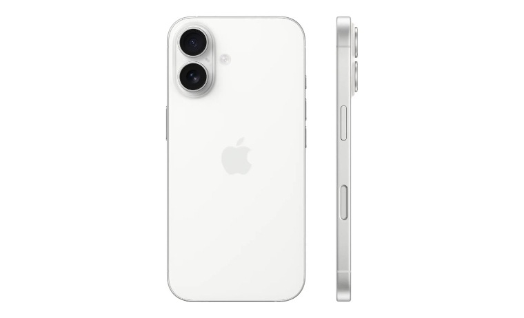 Apple iPhone 16 - white - 5G smartphone - 128 GB - GSM - MYDR3VC/A