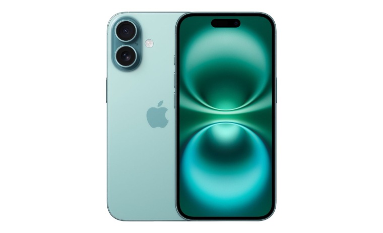 Apple iPhone 16 - teal - 5G smartphone - 128 GB - GSM - MYDV3VC/A