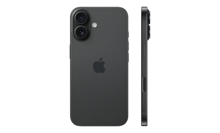 Apple iPhone 16 - black - 5G smartphone - 128 GB - GSM - MYDQ3VC/A