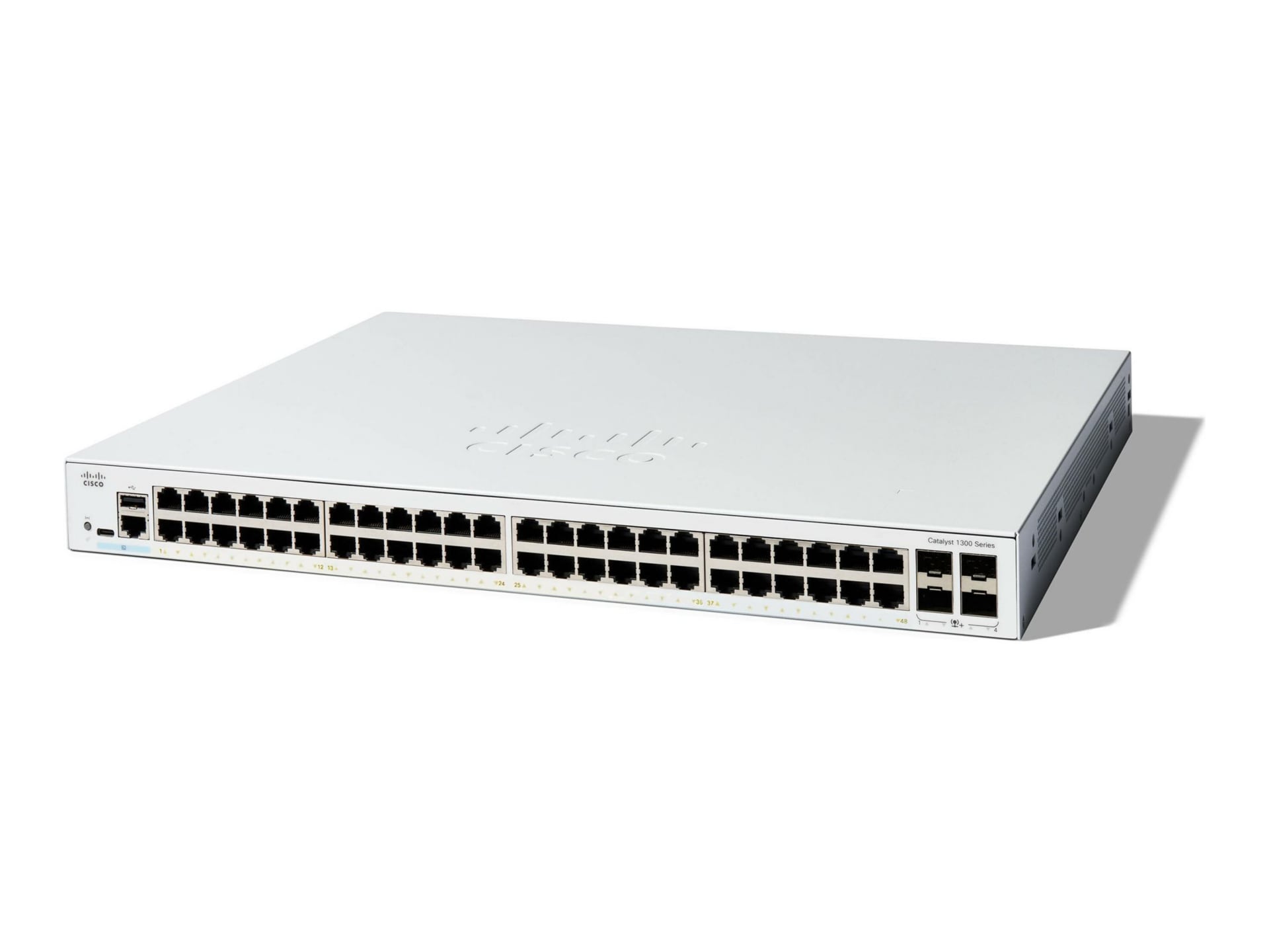 Cisco Catalyst 1300-48T-4X - switch - 48 ports - managed - rack-mountable