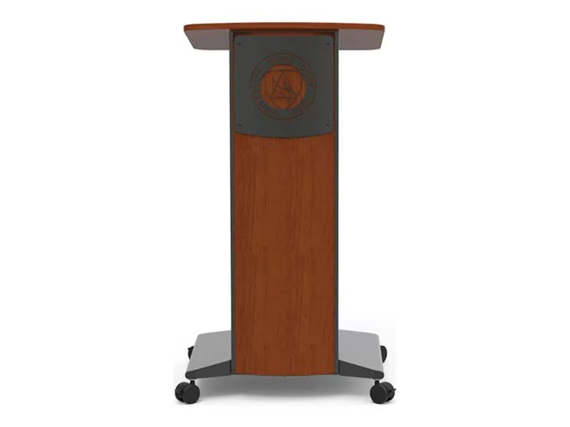 Spectrum Slim Lectern - lectern - rectangular - nepal teak