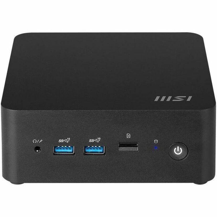 MSI Cubi NUC 010US Mini PC , Intel Core 3-100U, 8GB. 500GB, W11P, 3Y advanced replacement warranty