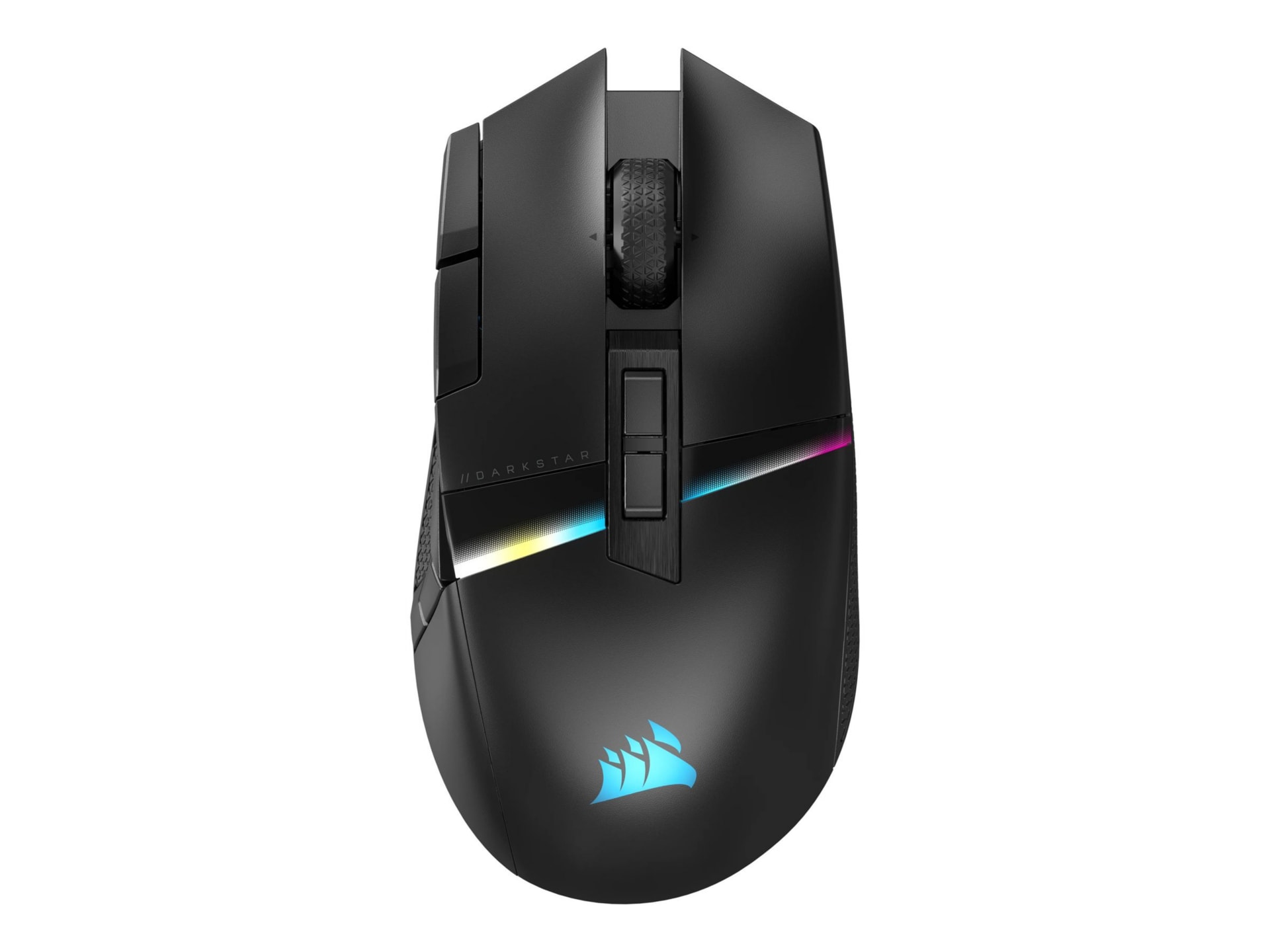 CORSAIR DARKSTAR WIRELESS RGB MMO - mouse - Bluetooth, 2.4 GHz