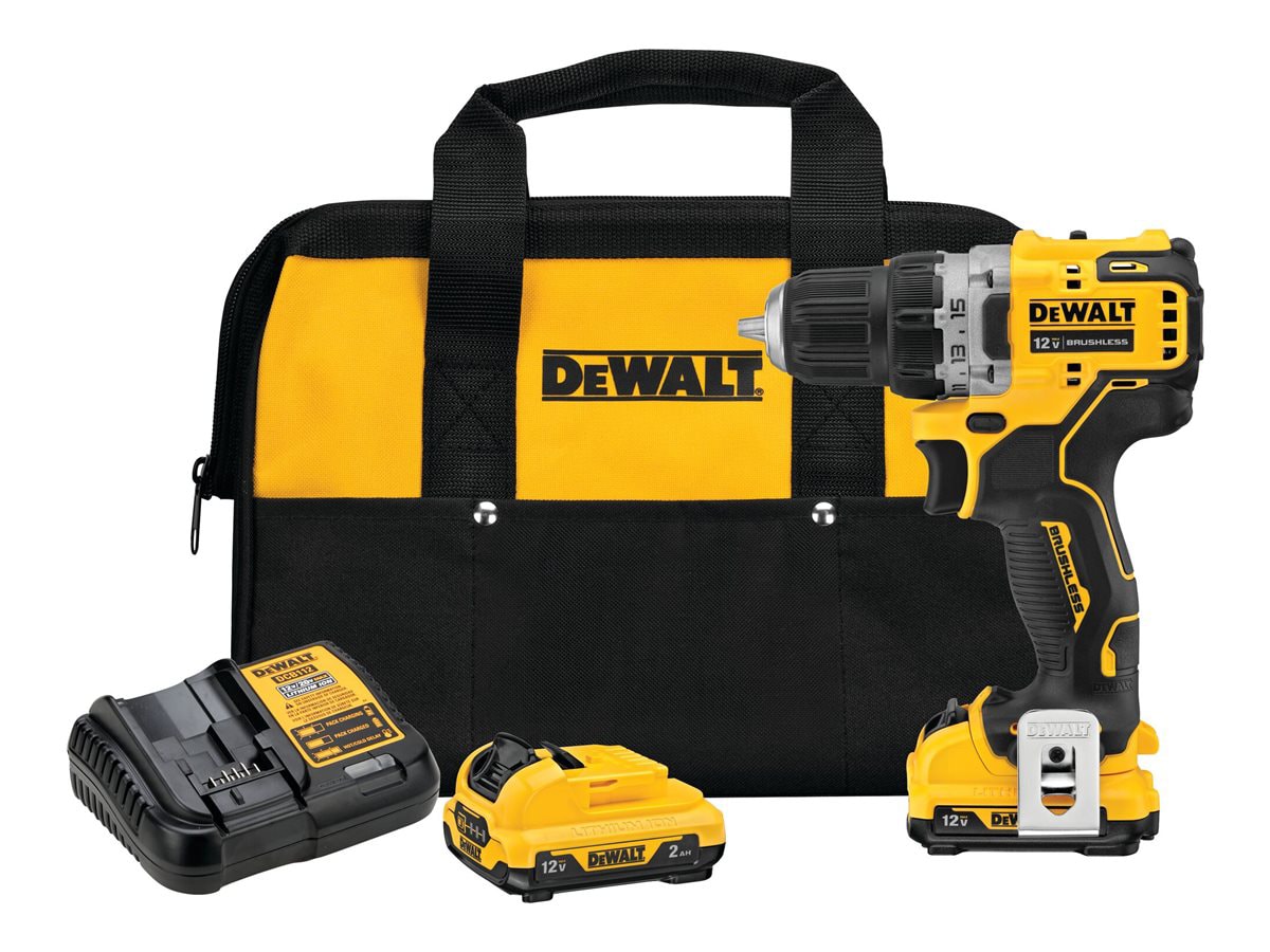 DeWALT XTREME DCD701F2 - drill/driver - cordless - 2-speed - 2 batteries, i